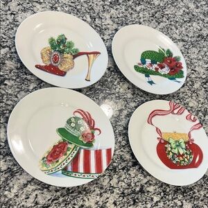 Holiday Couture Plate Set